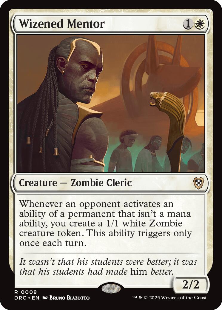 Wizened Mentor [DRC - 8]
