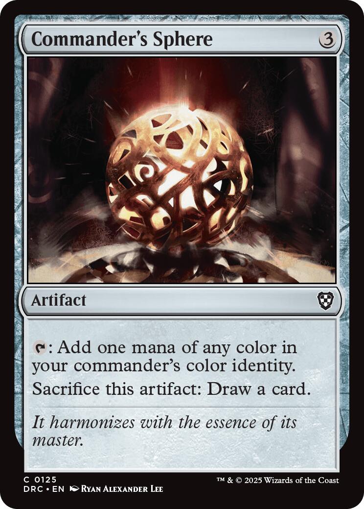 Commander's Sphere [DRC - 125]