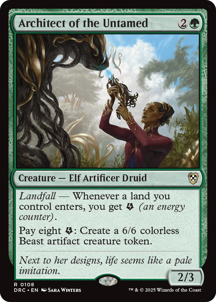 Architect of the Untamed [DRC - 108]