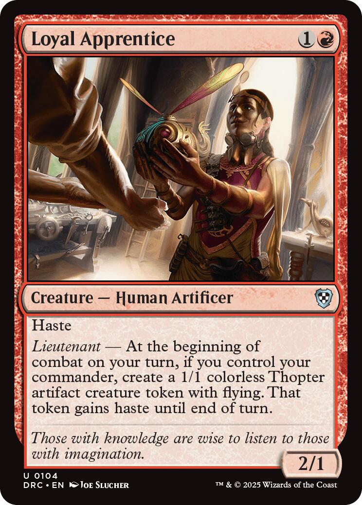 Loyal Apprentice [DRC - 104]