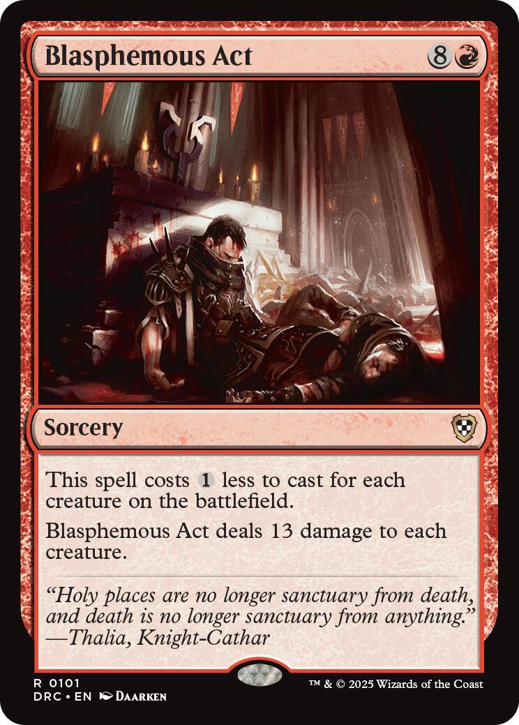 Blasphemous Act [DRC - 101]