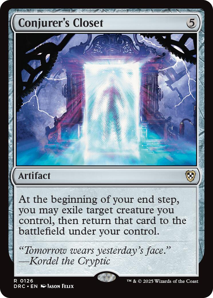 Conjurer's Closet [DRC - 126]