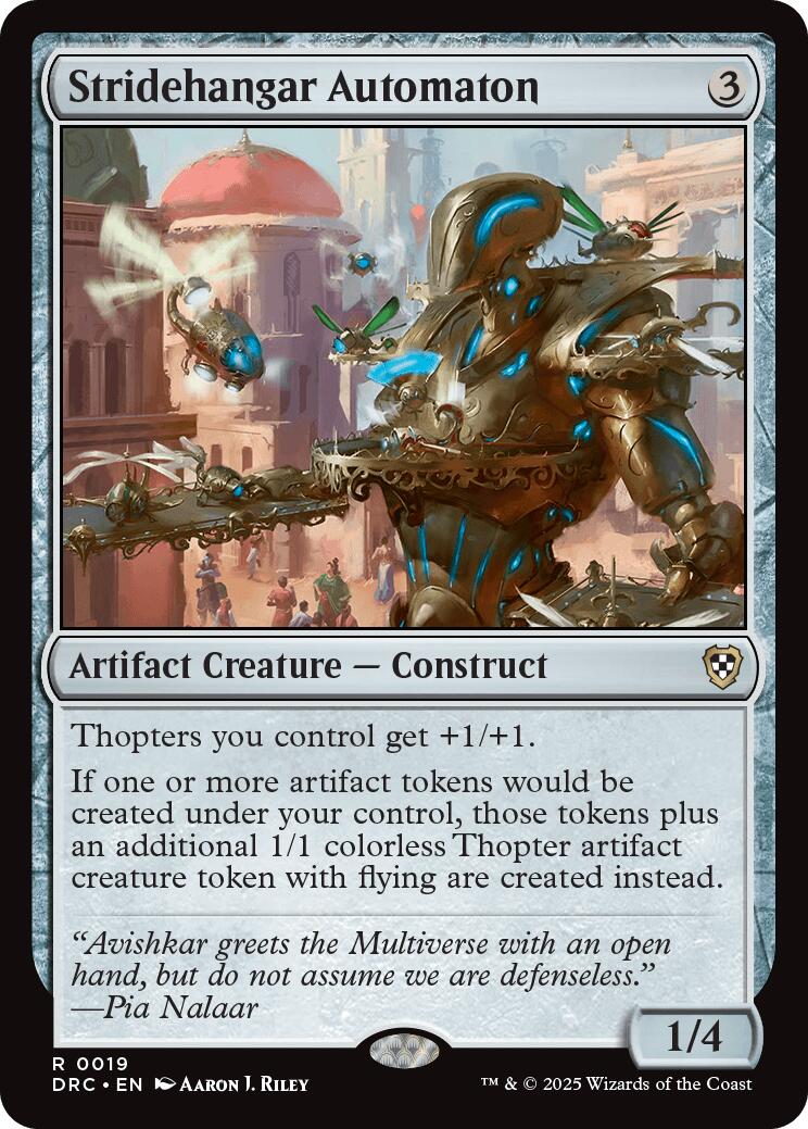 Stridehangar Automaton [DRC - 19]