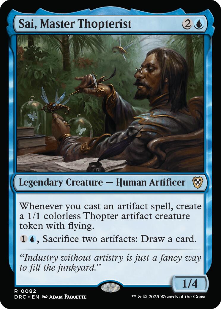 Sai, Master Thopterist [DRC - 82]