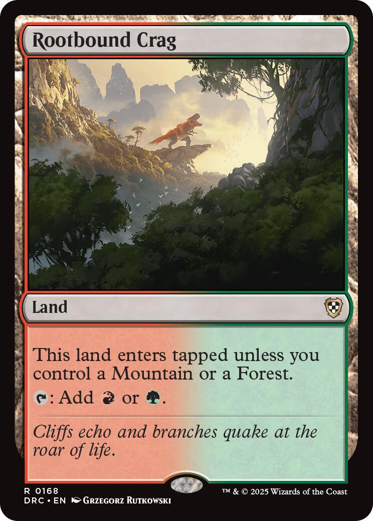 Rootbound Crag [DRC - 168]
