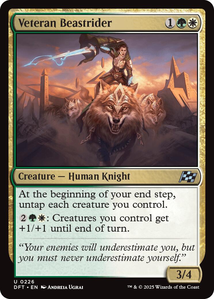 Veteran Beastrider [DFT - 226]