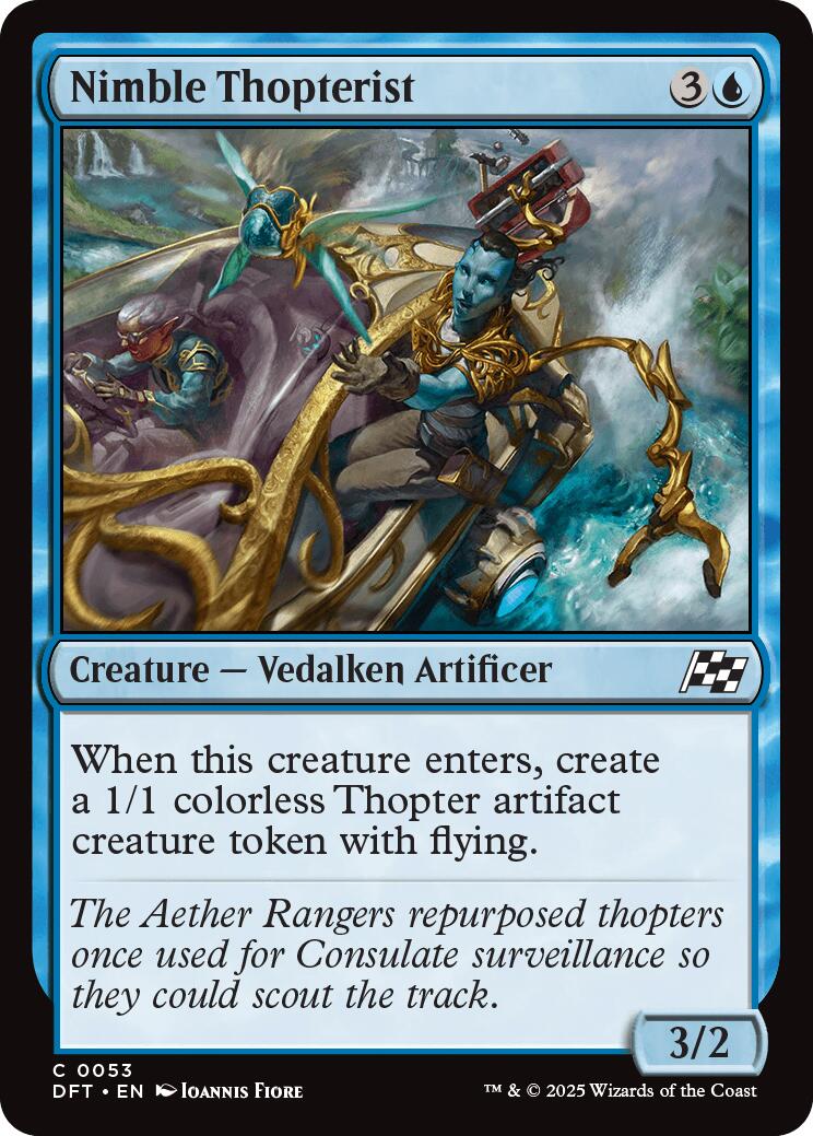 Nimble Thopterist [DFT - 53]