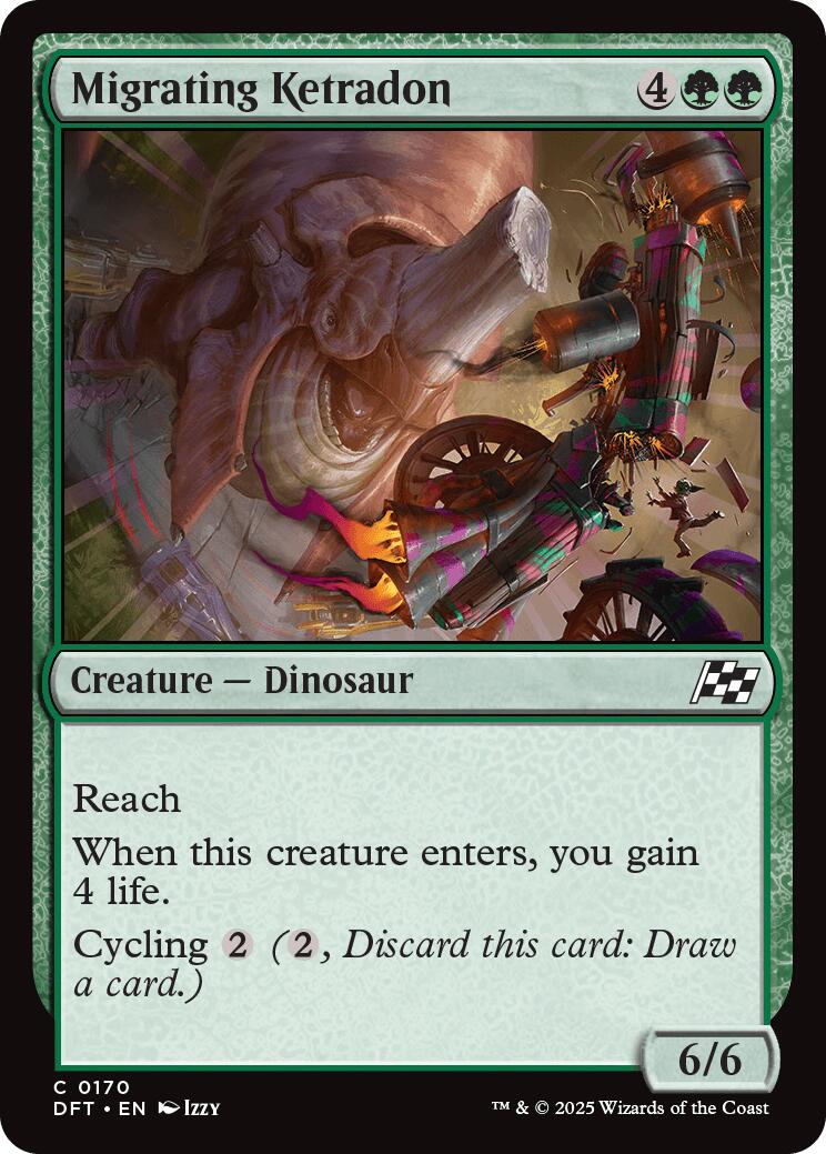 Migrating Ketradon [DFT - 170]