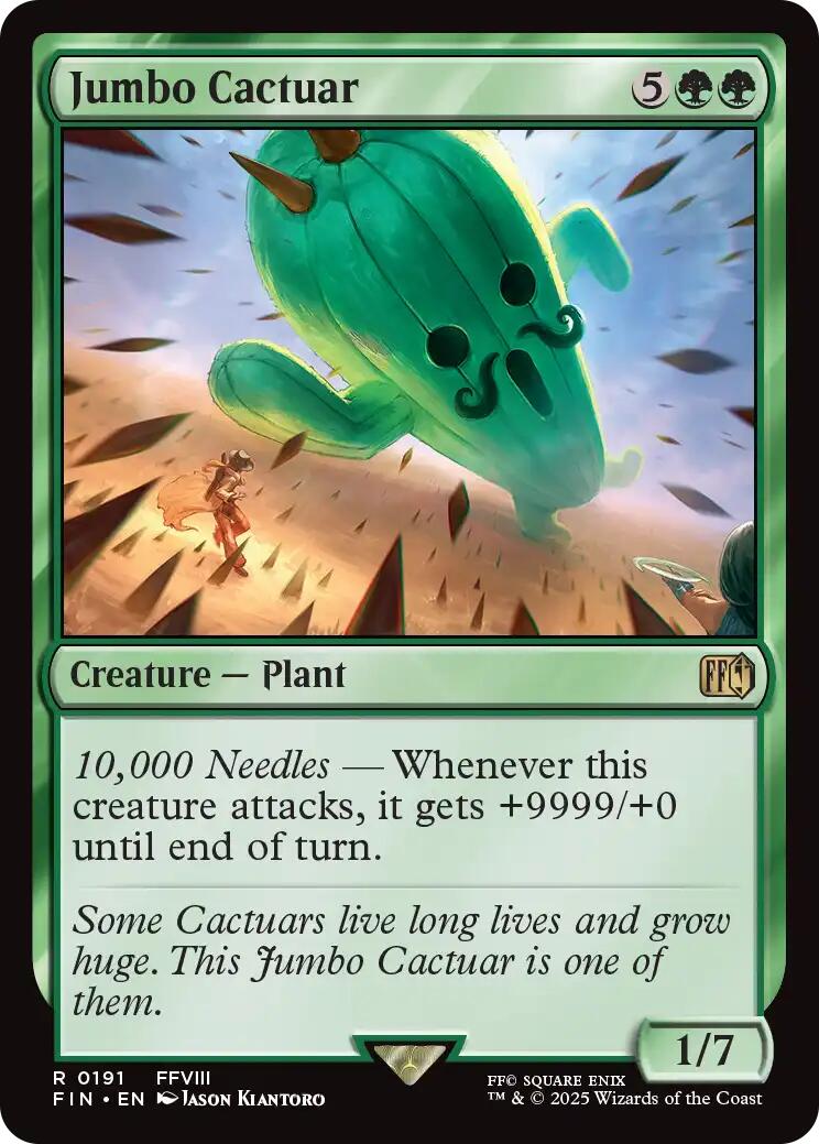 Jumbo Cactuar [FIN - 191]