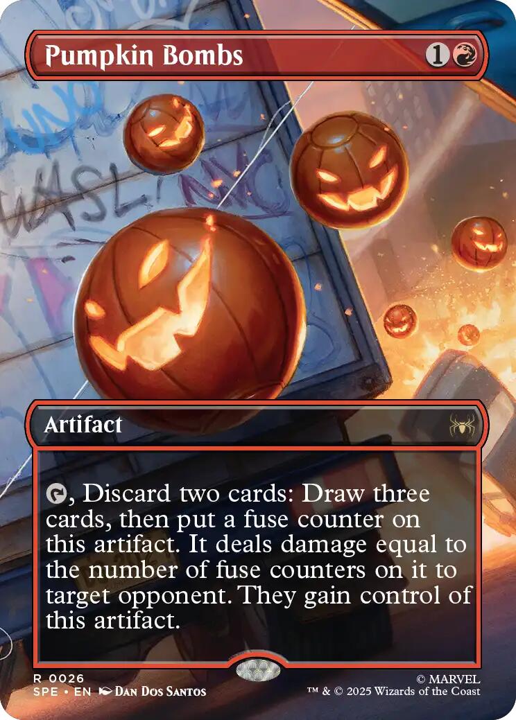 Pumpkin Bombs (Borderless) [SPE - 26]