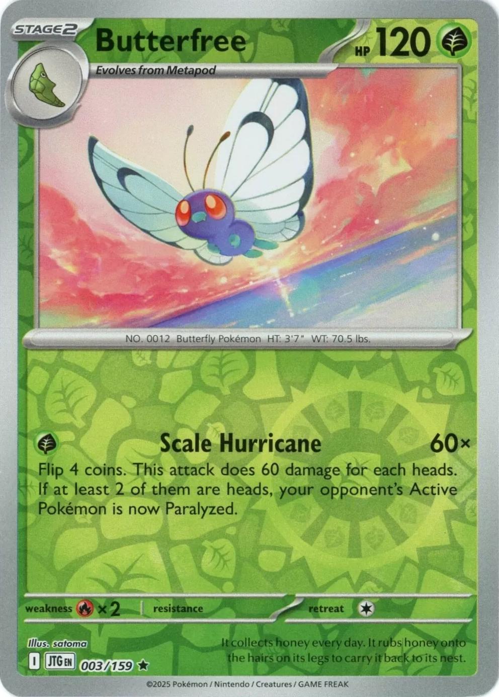 Butterfree [JTG - 003/159]