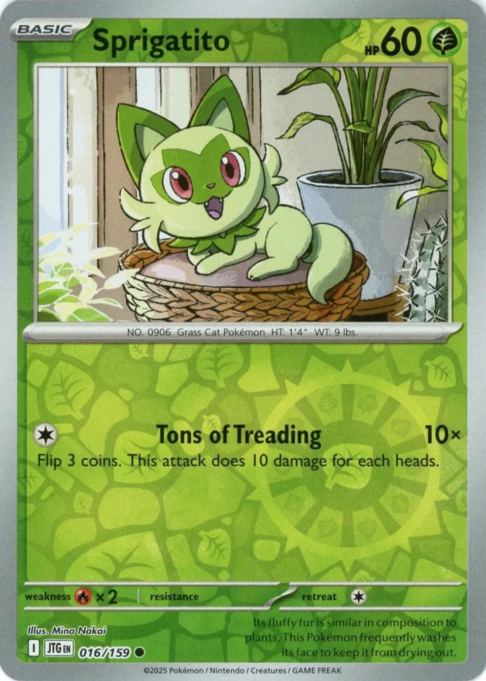 Sprigatito [JTG - 016/159]