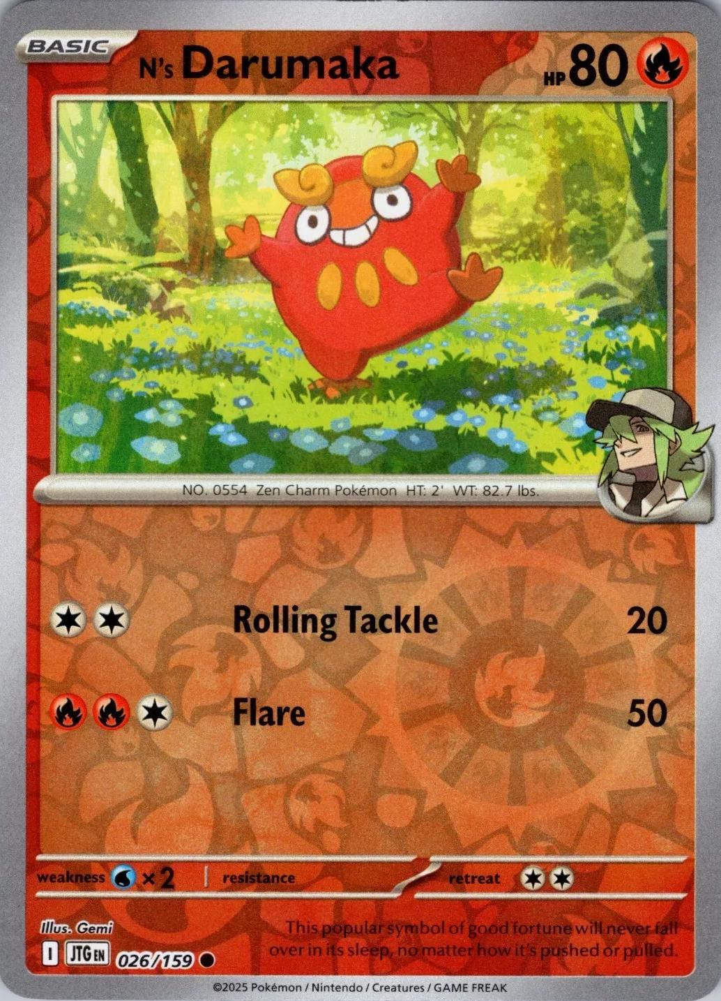 N's Darumaka [JTG - 026/159]