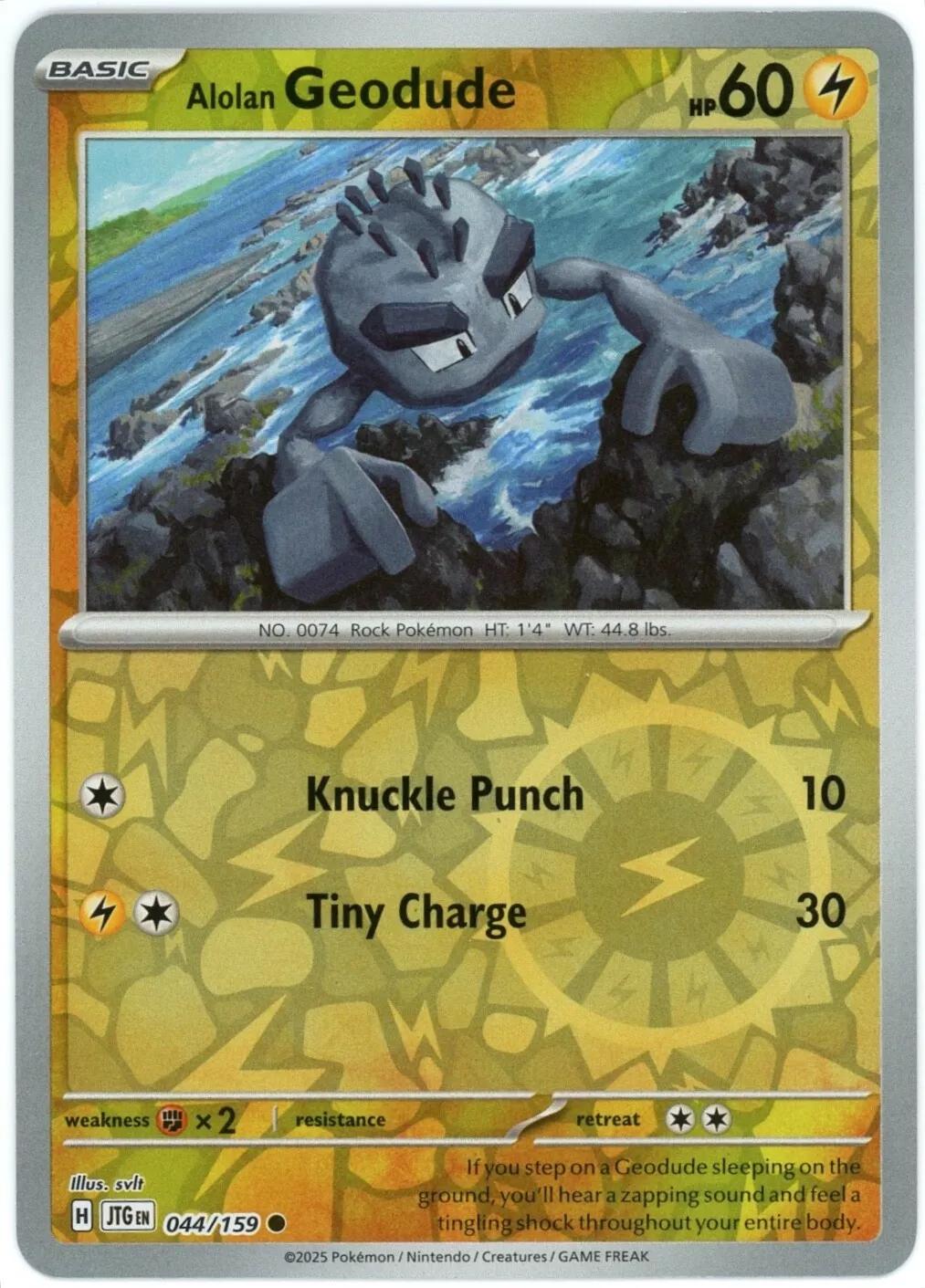 Alolan Geodude [JTG - 044/159]