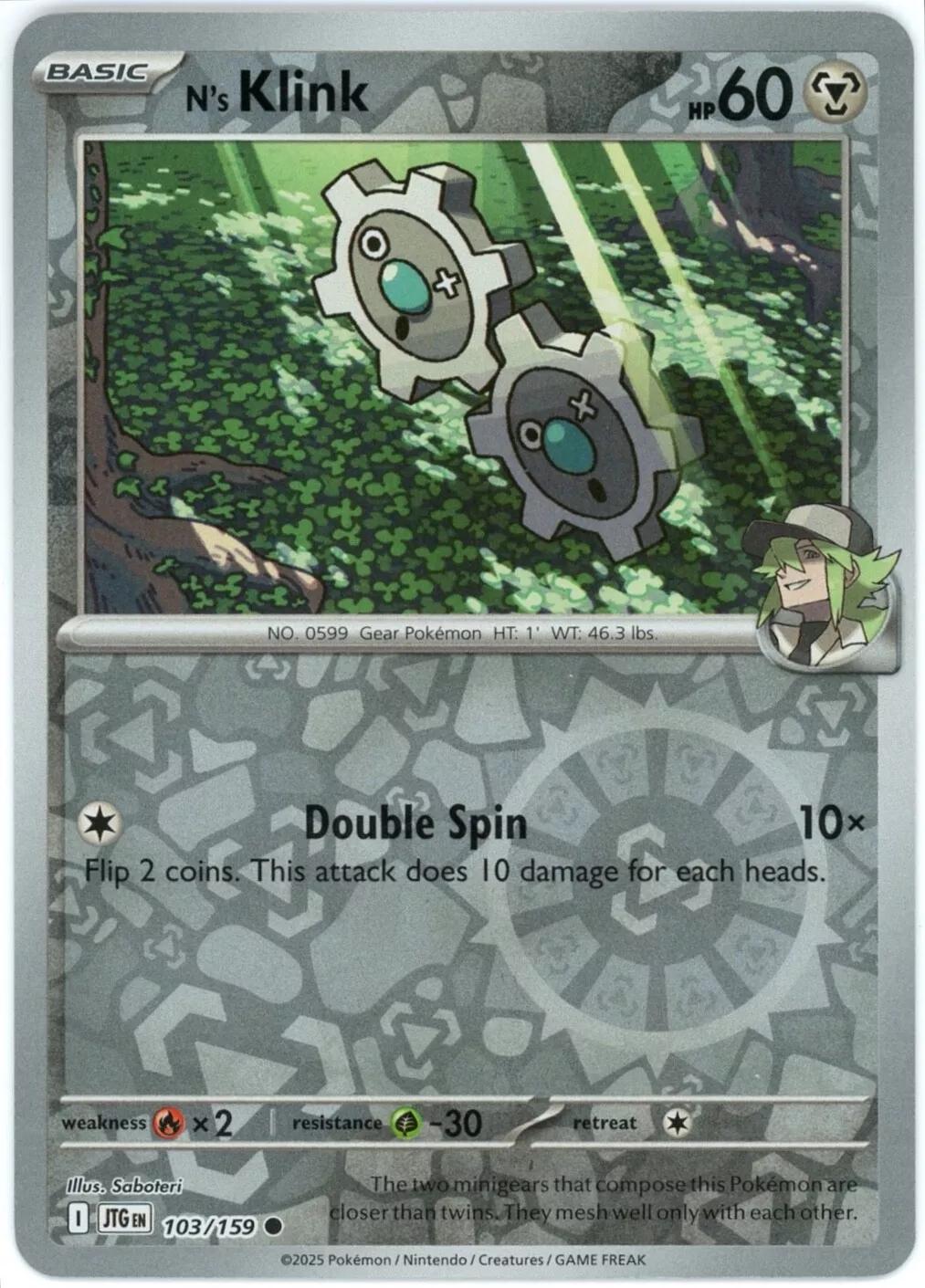 N's Klink [JTG - 103/159]