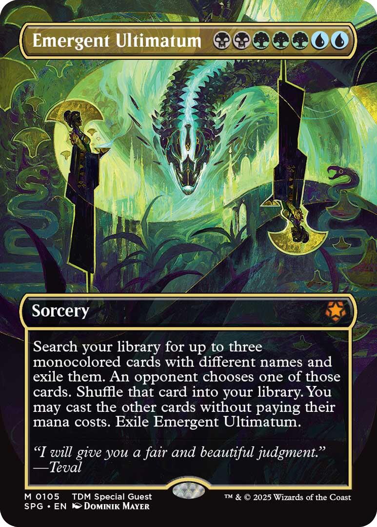 Emergent Ultimatum (Borderless) [SPG - 105]