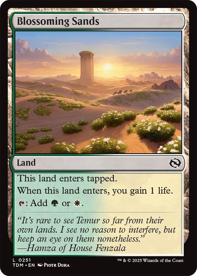 Blossoming Sands [TDM - 251]