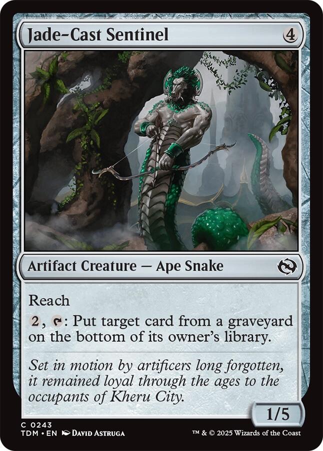 Jade-Cast Sentinel [TDM - 243]