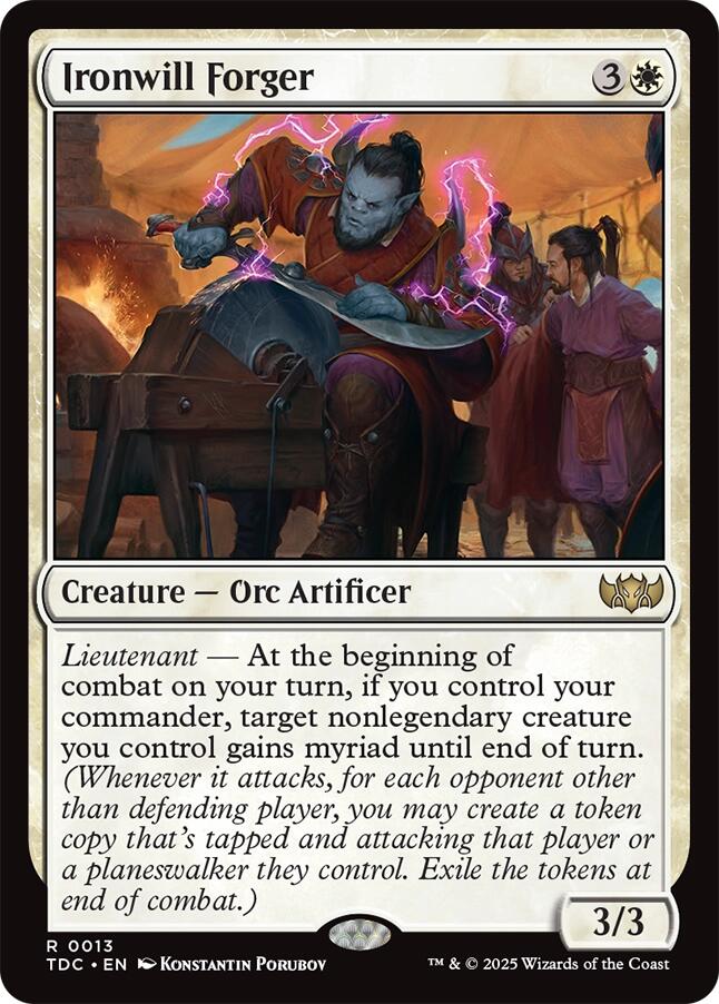 Ironwill Forger [TDC - 13]