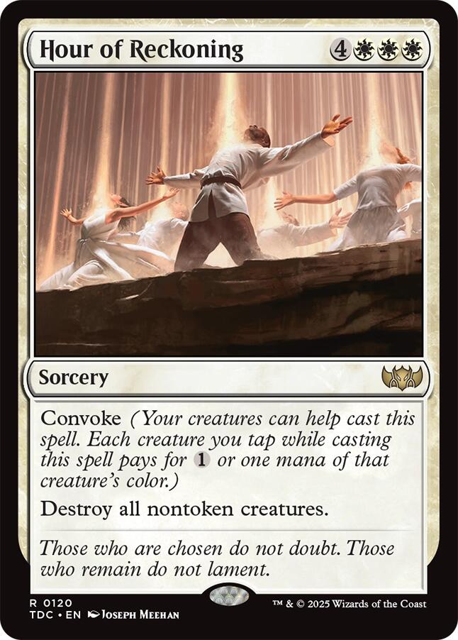 Hour of Reckoning [TDC - 120]