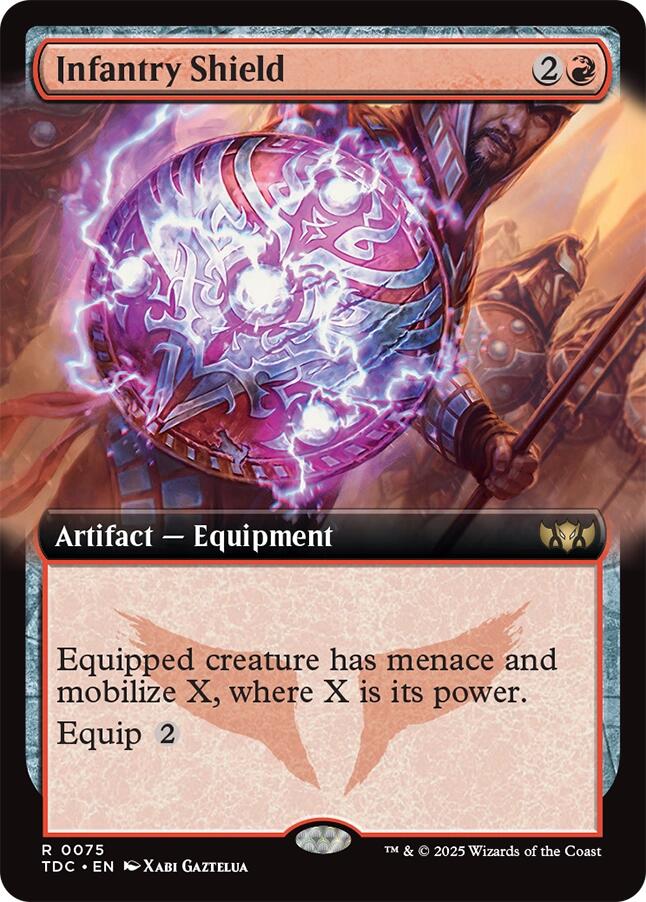 Infantry Shield (Extended Art) [TDC - 75]