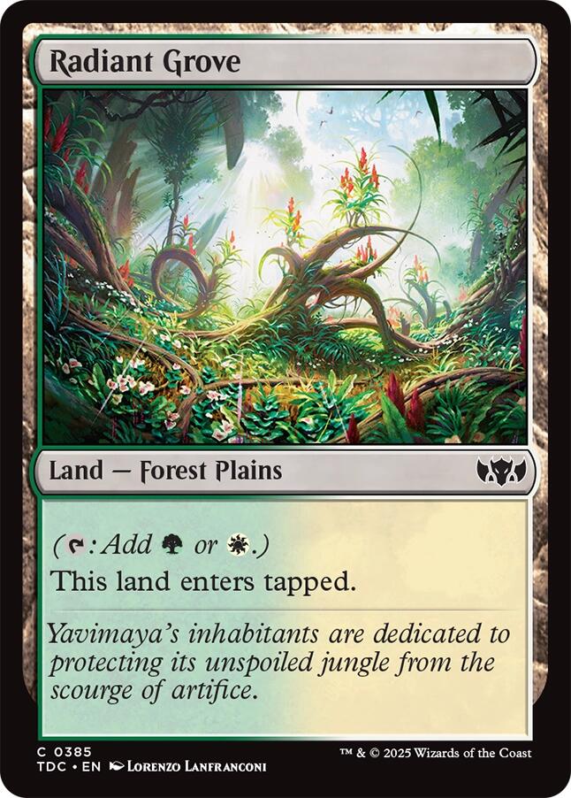 Radiant Grove [TDC - 385]