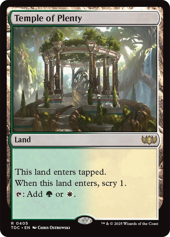 Temple of Plenty [TDC - 405]