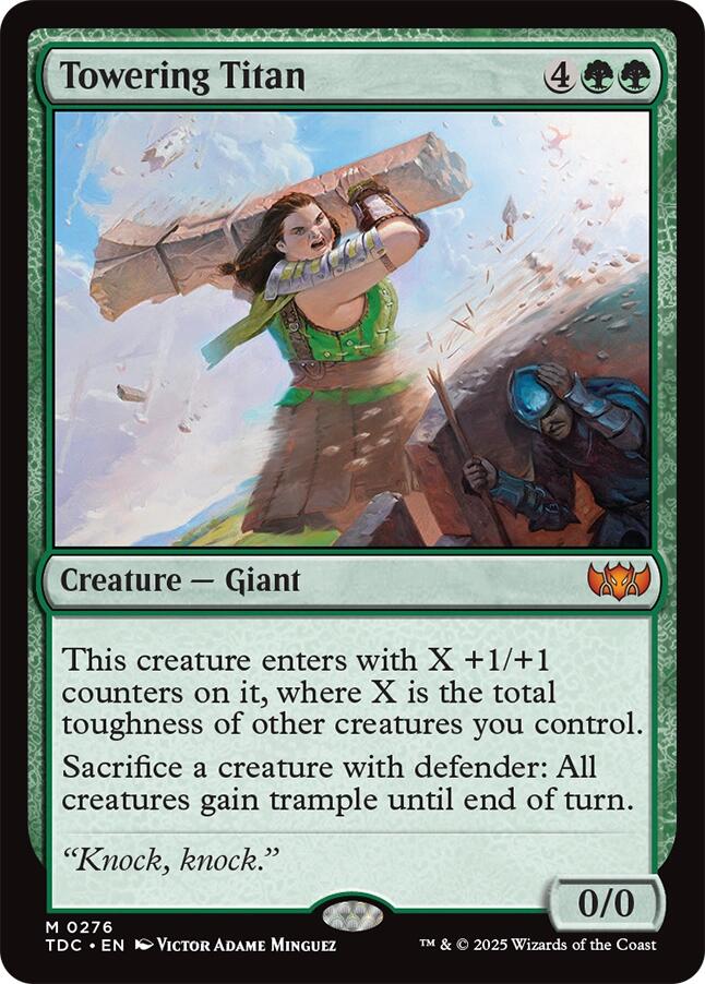 Towering Titan [TDC - 276]