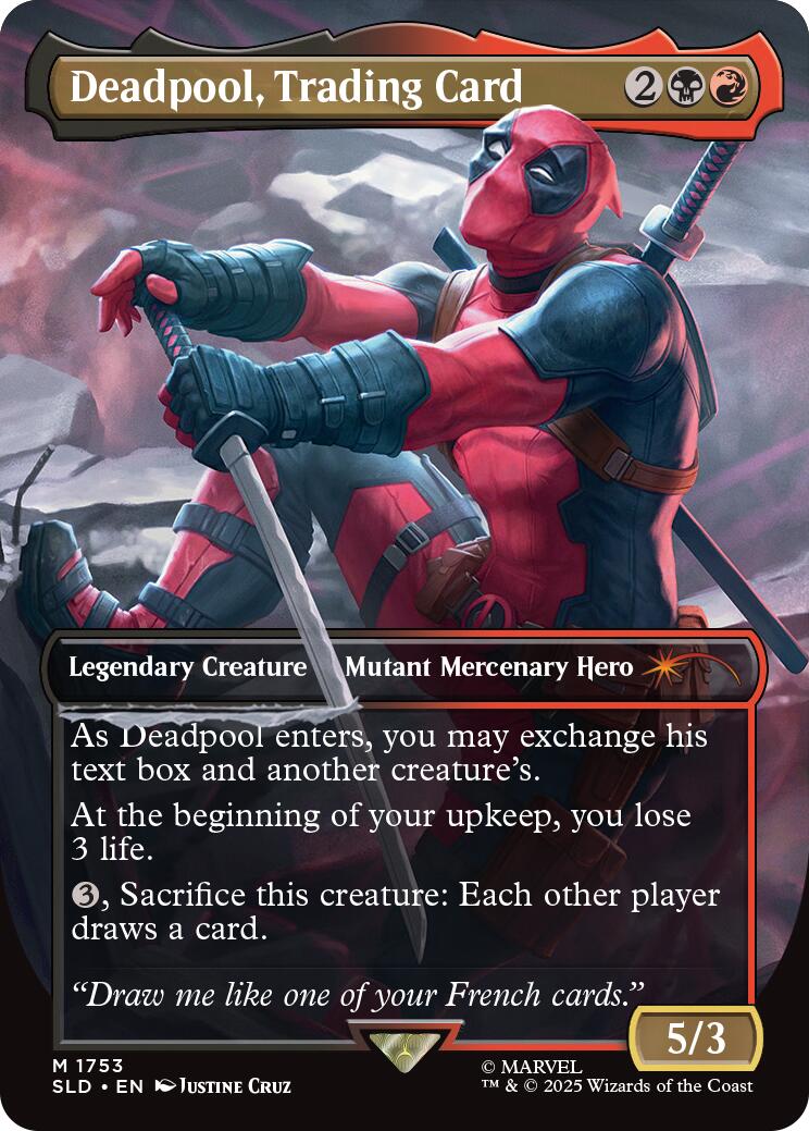 Deadpool, Trading Card (1753) [SLD - 1753]