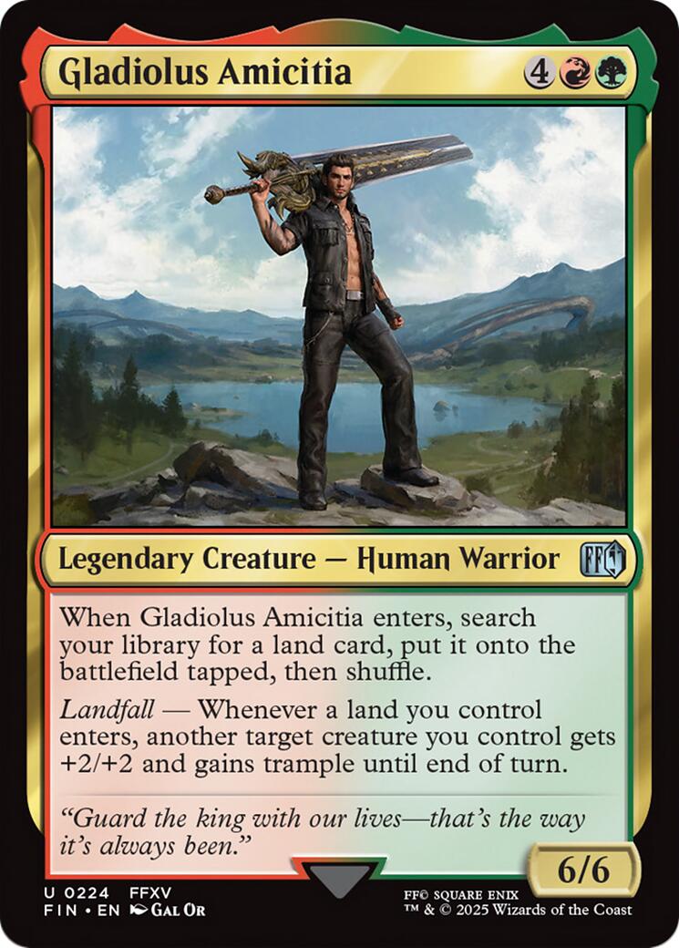 Gladiolus Amicitia [FIN - 224]