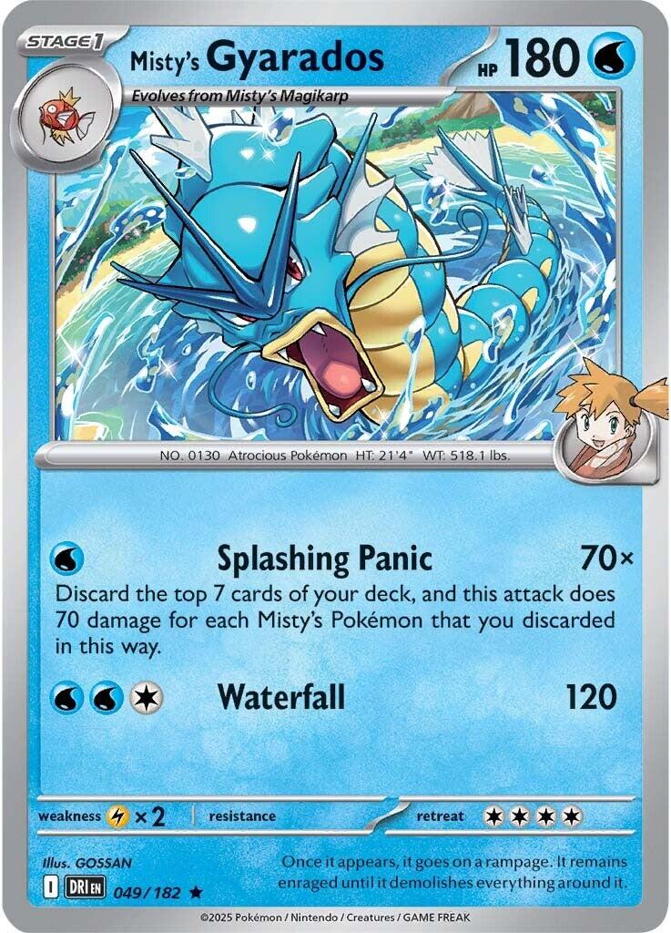 Misty's Gyarados [DRI - 049/182]