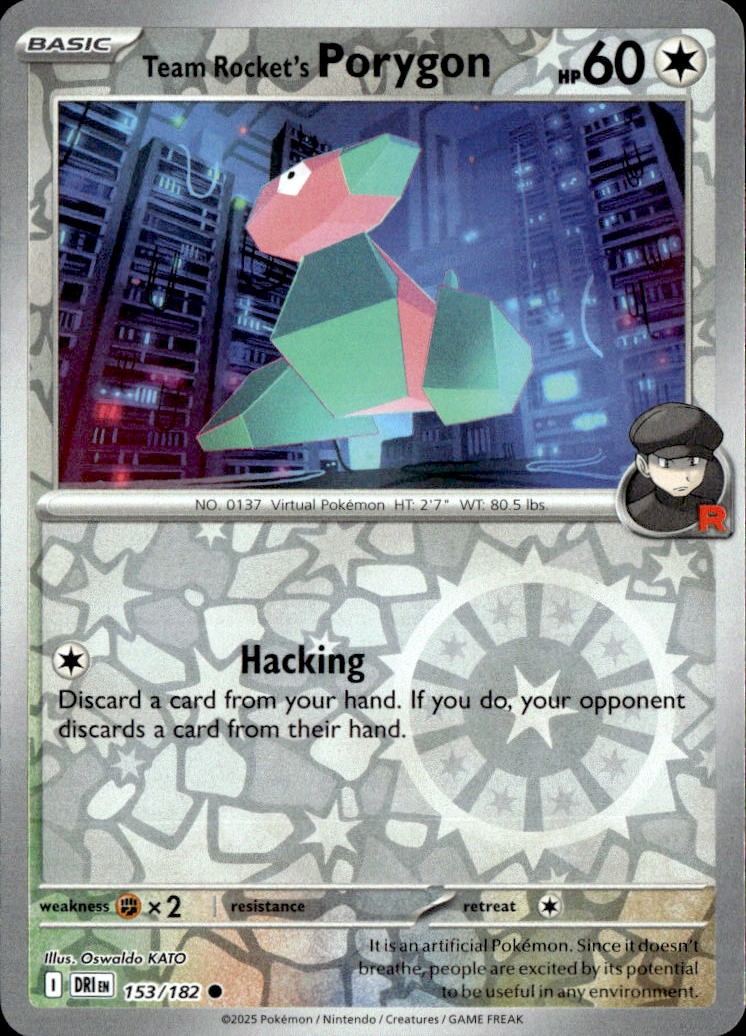 Team Rocket's Porygon [DRI - 153/182]