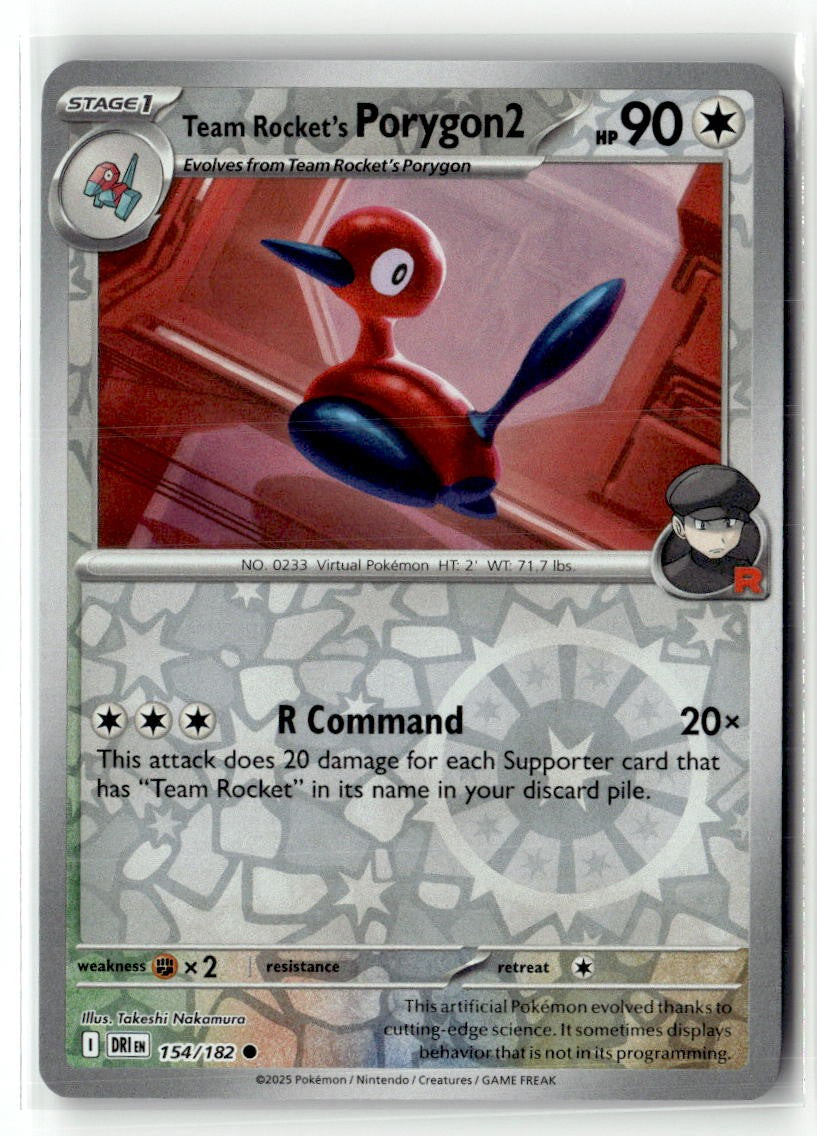 Team Rocket's Porygon2 [DRI - 154/182]