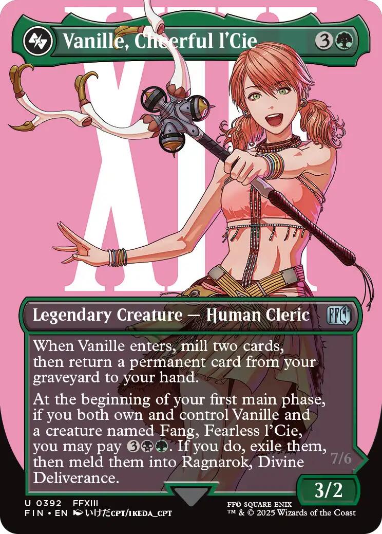 Vanille, Cheerful l'Cie (Borderless) [FIN - 392]