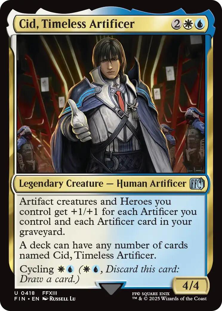 Cid, Timeless Artificer (0418) [FIN - 418]