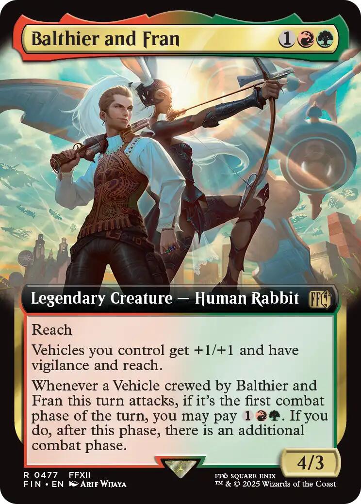 Balthier and Fran (Extended Art) [FIN - 477]
