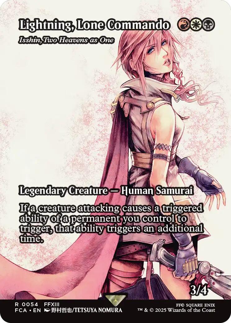 Lightning, Lone Commando - Isshin, Two Heavens as One (Showcase) [FCA - 54]