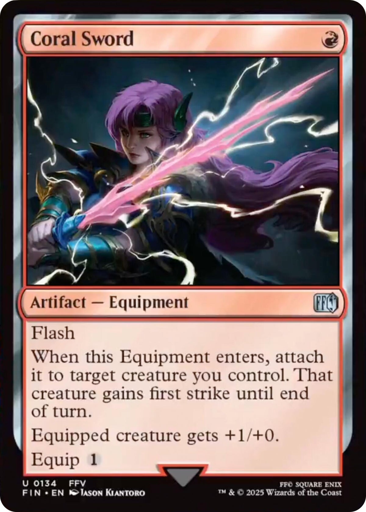 Coral Sword [FIN - 134]