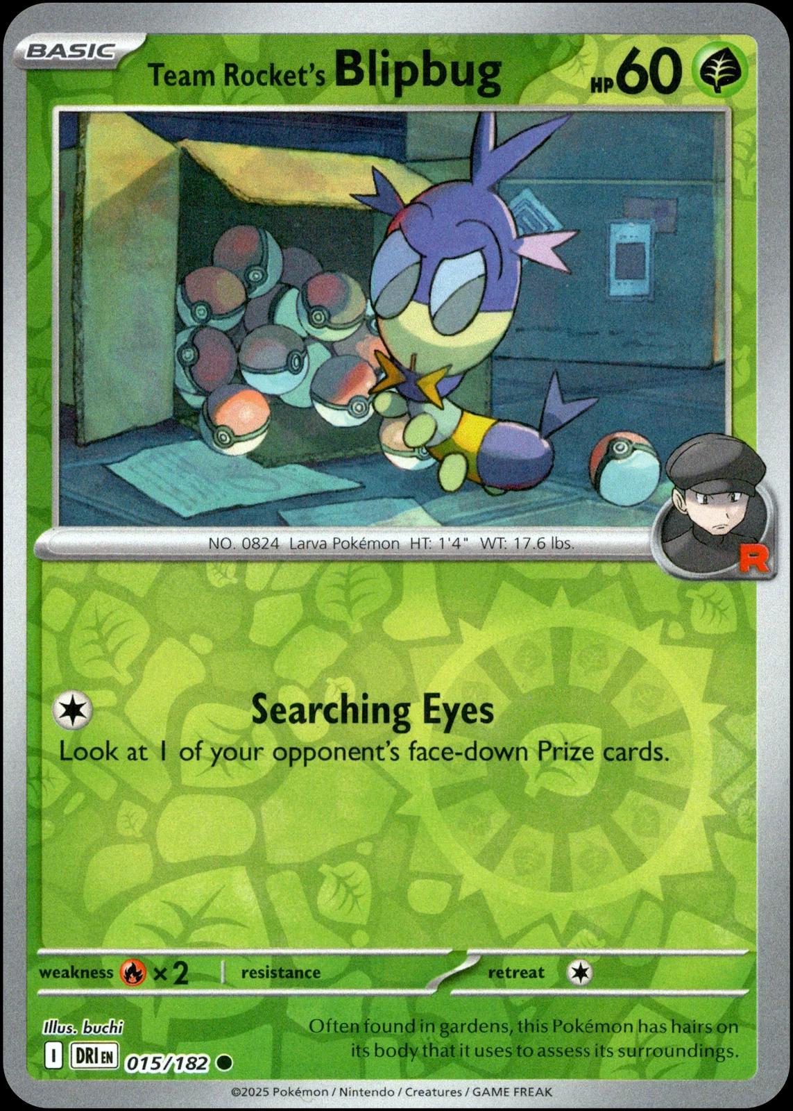 Team Rocket's Blipbug [DRI - 015/182]