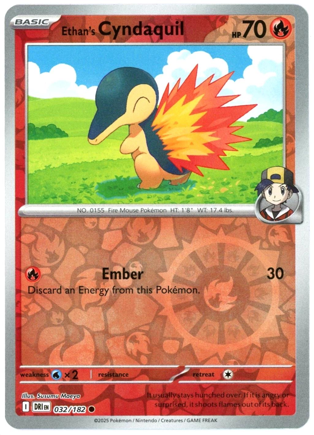 Ethan's Cyndaquil [DRI - 032/182]