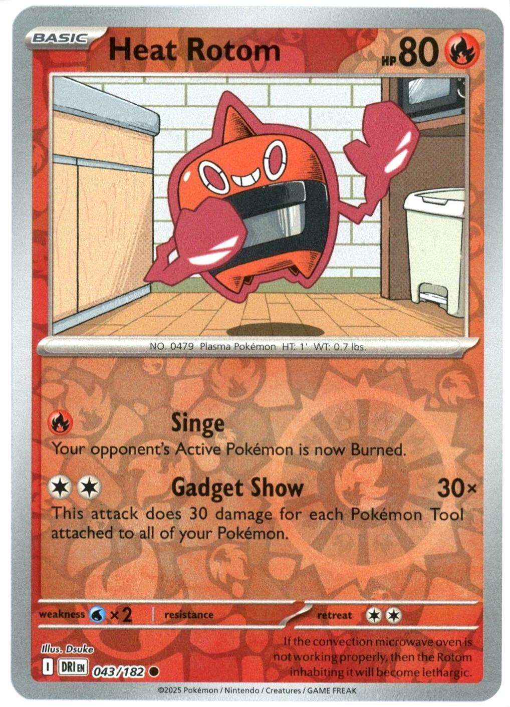 Heat Rotom [DRI - 043/182]