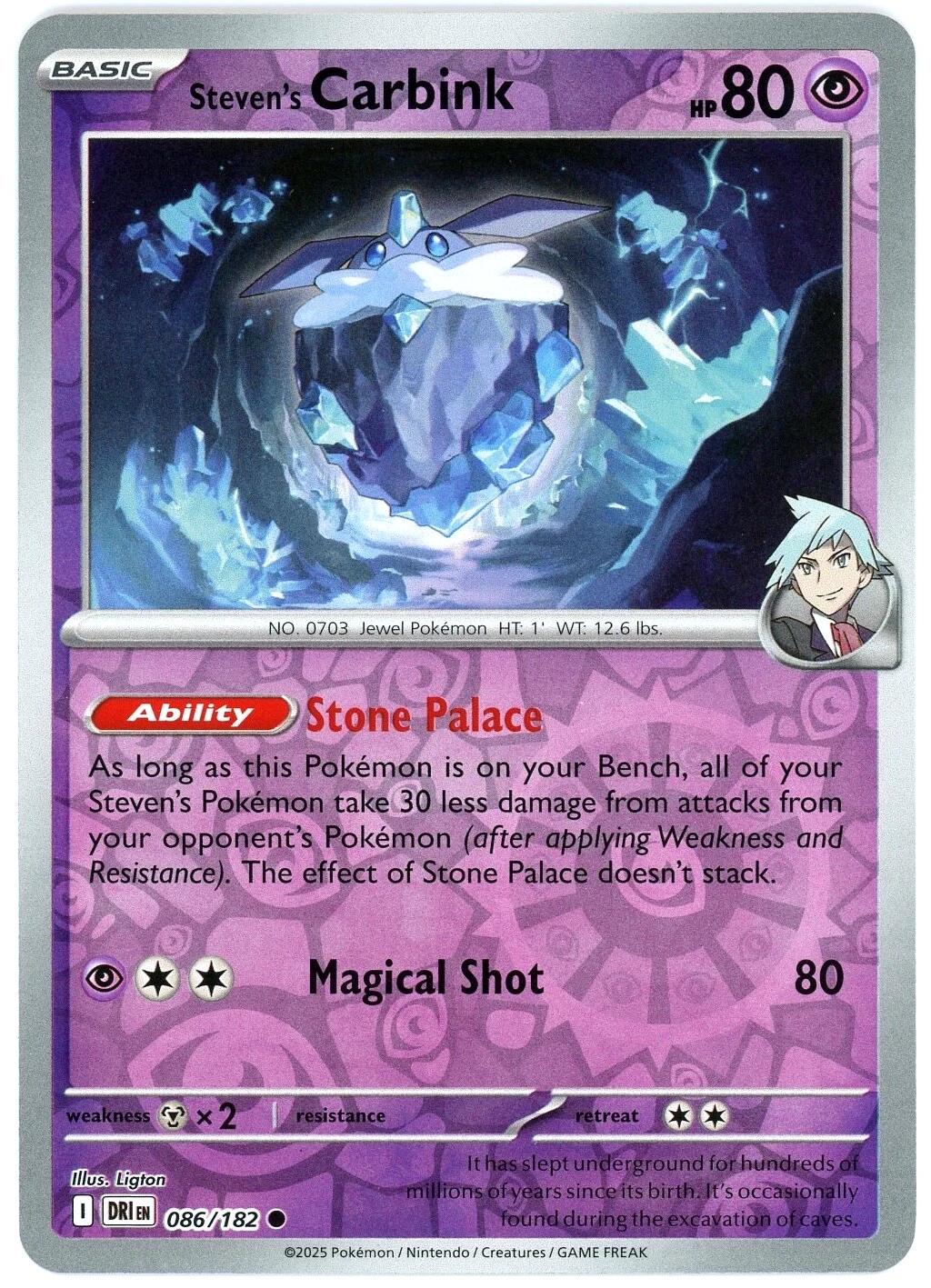 Steven's Carbink [DRI - 086/182]