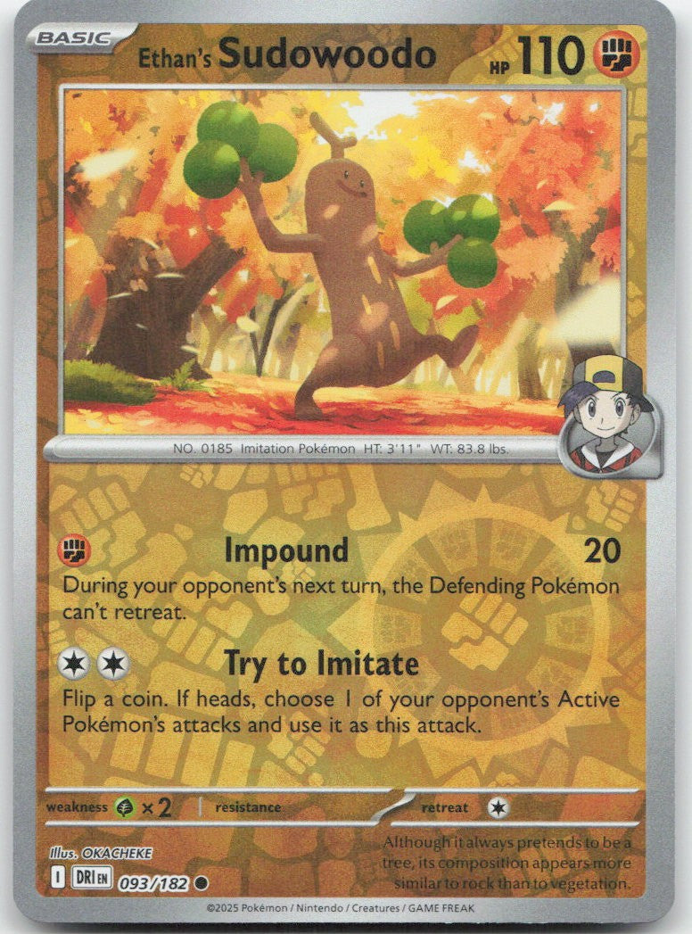 Ethan's Sudowoodo [DRI - 093/182]