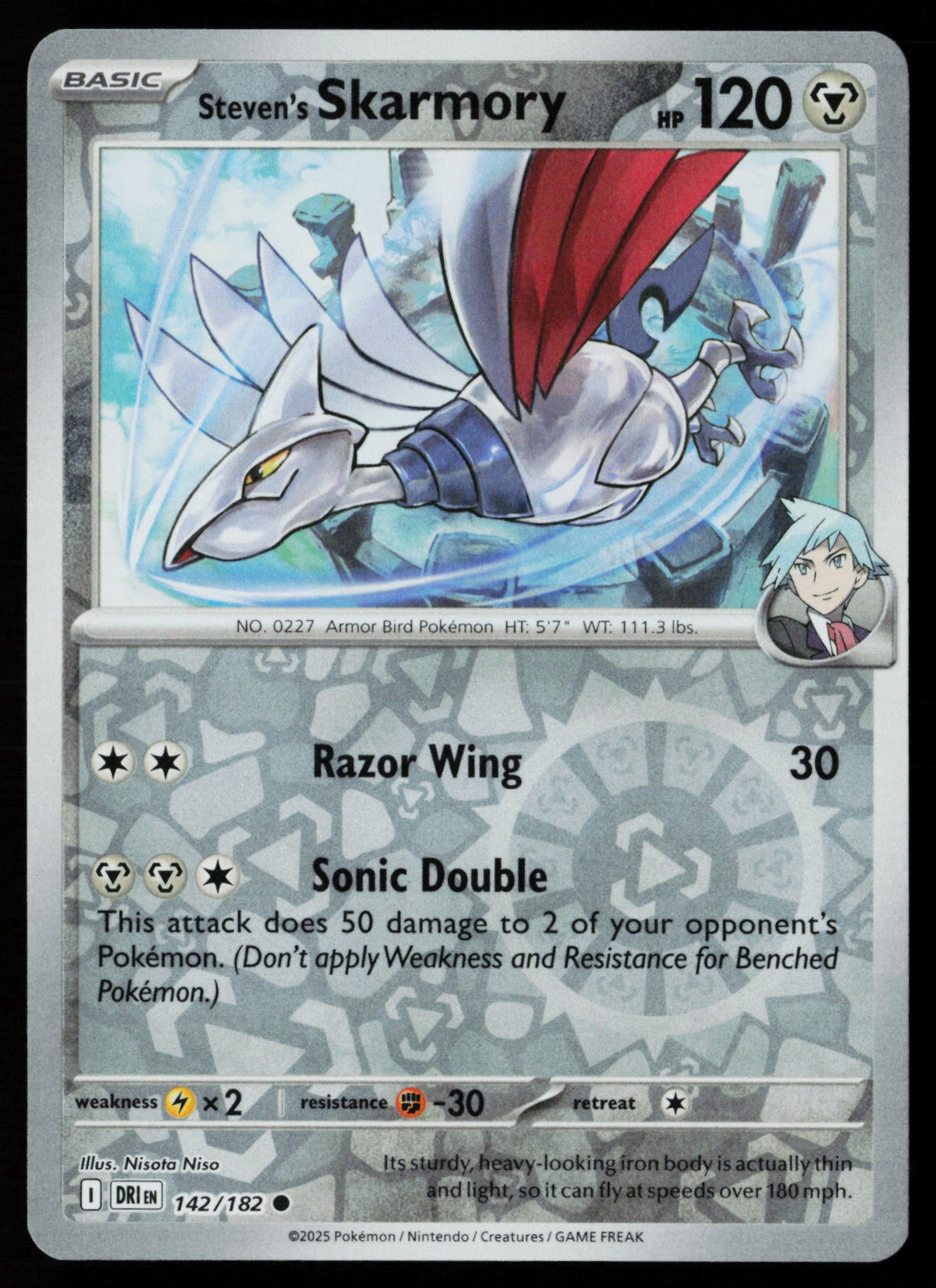 Steven's Skarmory [DRI - 142/182]
