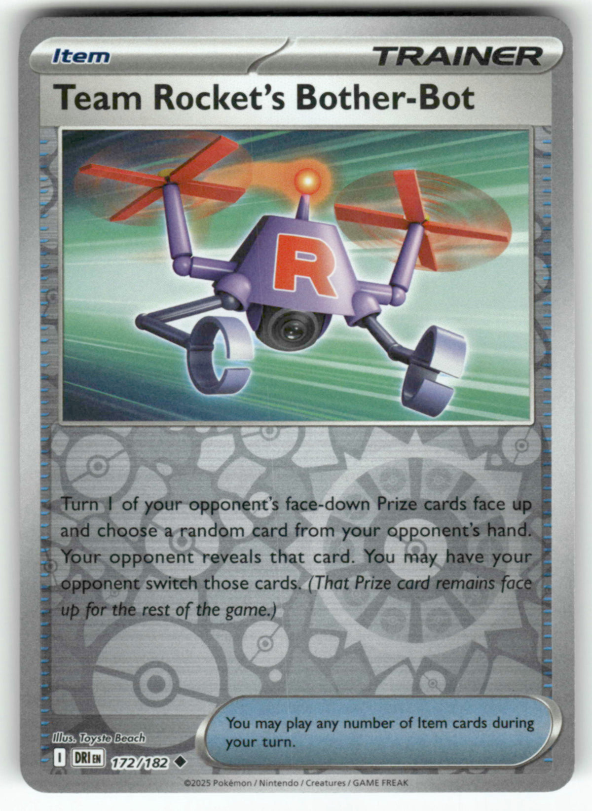 Team Rocket's Bother-Bot [DRI - 172/182]