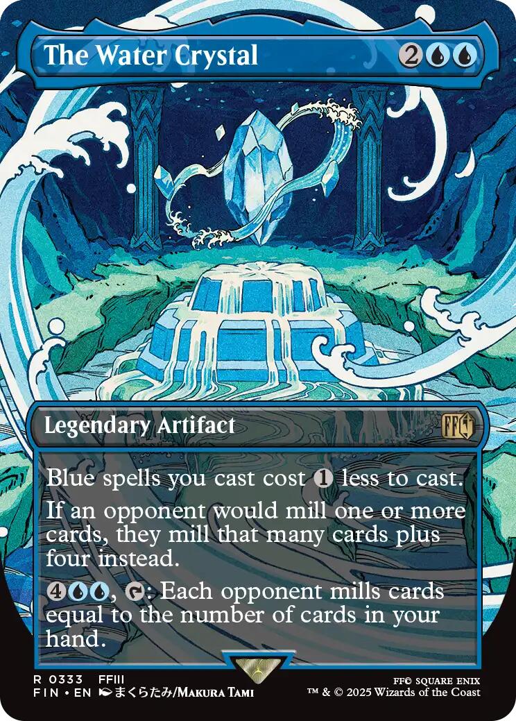The Water Crystal (Borderless) [FIN - 333]
