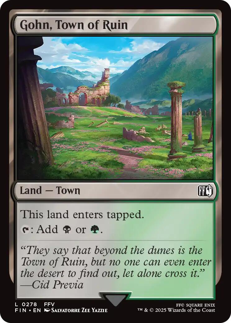 Gohn, Town of Ruin [FIN - 278]