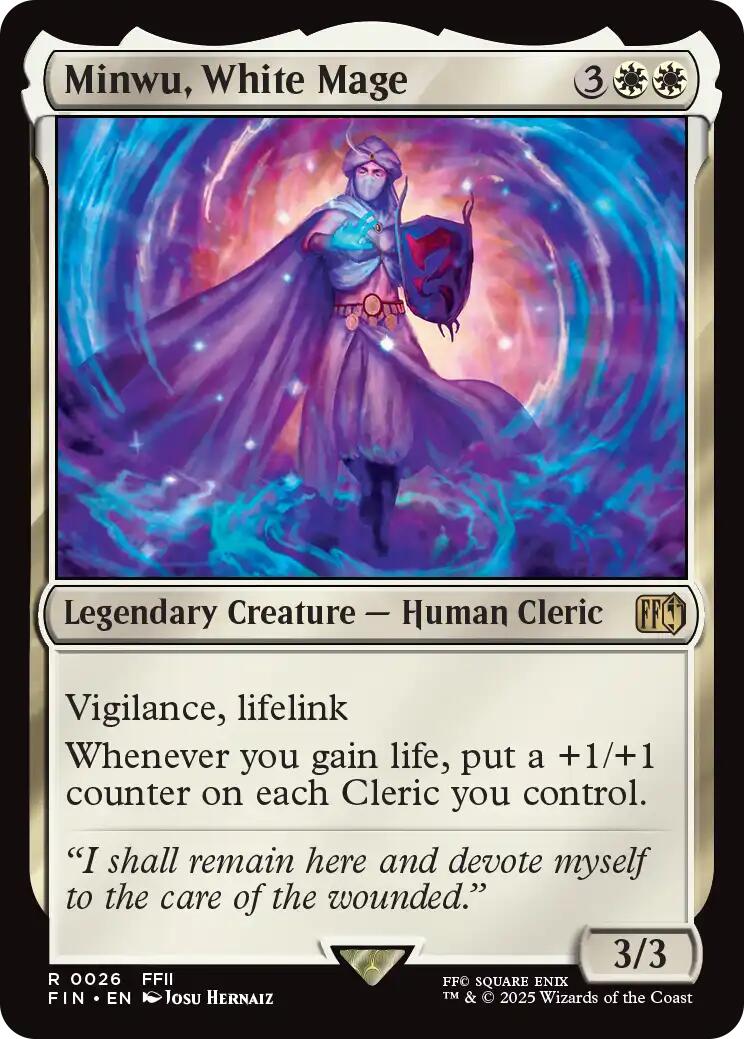 Minwu, White Mage [FIN - 26]