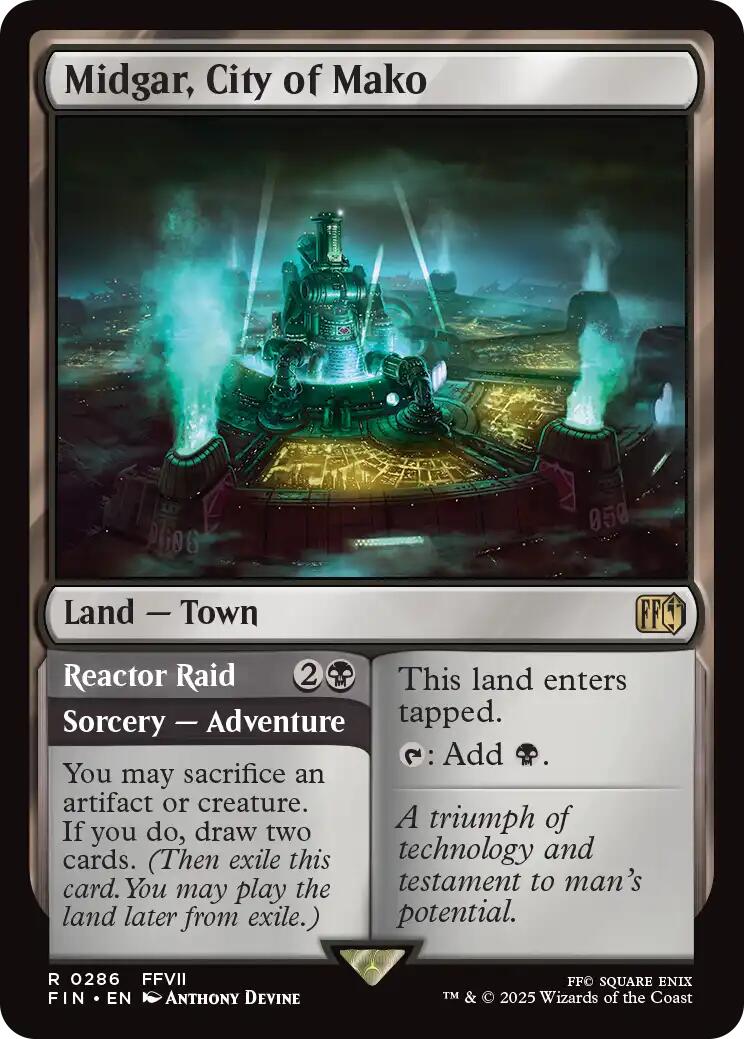 Midgar, City of Mako [FIN - 286]