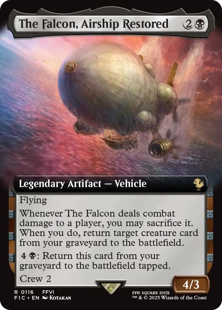 The Falcon, Airship Restored (Extended Art) [FIC - 116]